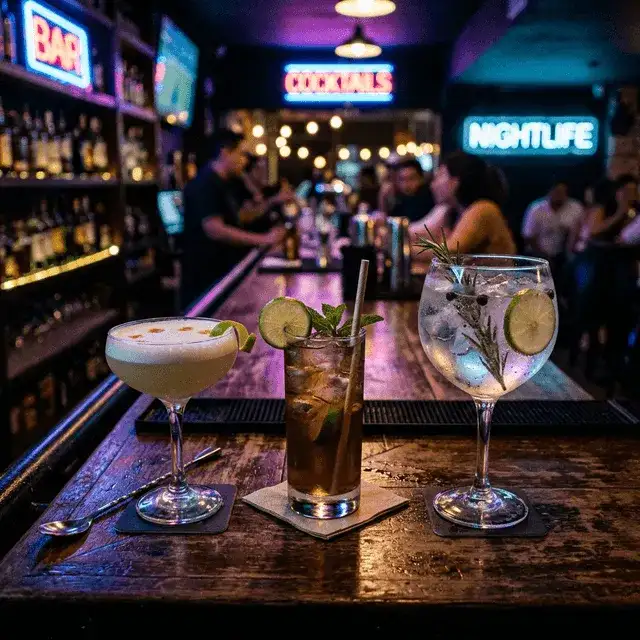 Happy Hour cócteles 2x1 en bar en Miraflores